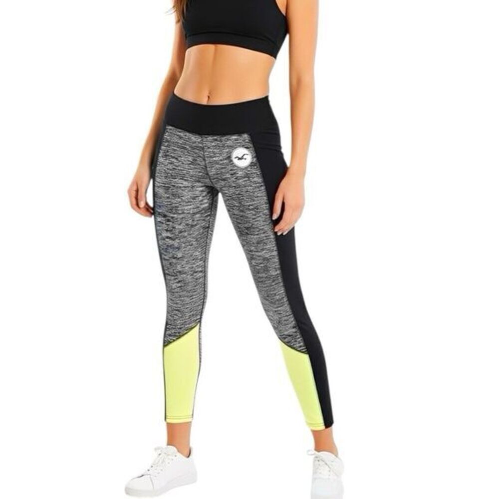 Y2k Hollister Womens Leggings Small Activewear Athleisure Retro 90s Street Gym